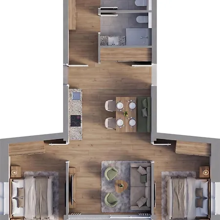 Ski Dome Apartments-Apartment Viva & Heaven Holiday Chalet Kaprun